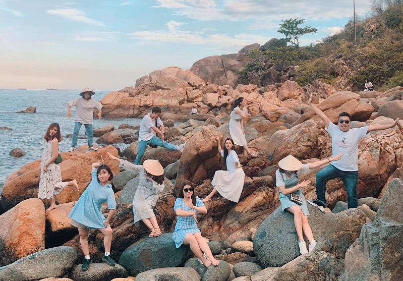 Kinh nghiệm du lịch Quy Nhơn, địa điểm tham quan Quy Nhơn, Ghềnh Ráng 